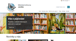 Desktop Screenshot of knihovna-jevicko.cz